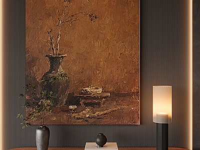 中古挂画 中古风装饰画 玄关挂画