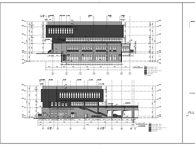 现代学校建筑 某中学食堂 施工图