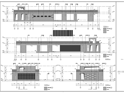 现代学校建筑 某中学多功能厅 施工图