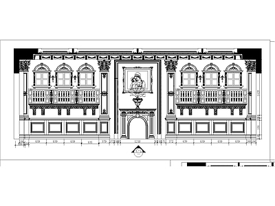 展览展厅家具 家具店大厅 高档实木家具店 施工图