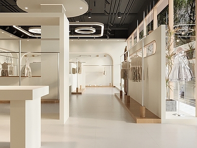 奶油原木服装店 儿童店