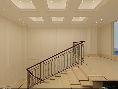 欧式其他公共空间 楼梯