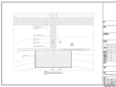 滨水公园 亲水平台 挑台 观景台 休闲平台 施工图