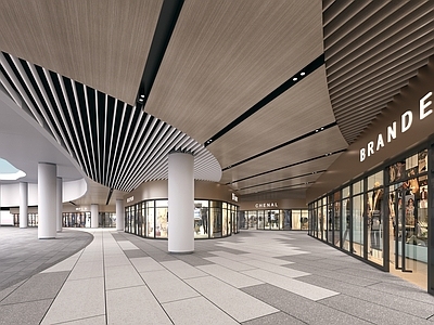 现代商场 现代商场 现代商业街 现代商铺