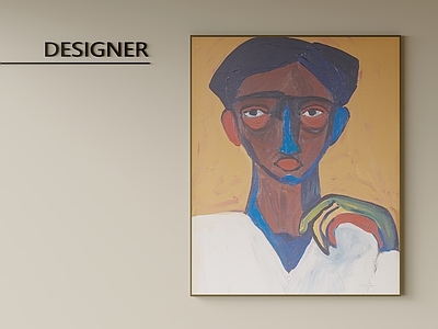 法式美式挂画 油画 客厅挂画 玄关挂画 抽象挂画 人物挂画