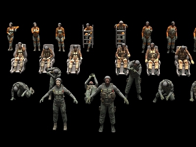 工业设备 现代科幻机械人