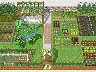 水果蔬菜 水果 蔬菜 农田蔬菜组合