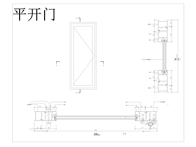 现代窗节点 平开窗推拉窗百叶 节点图 施工图