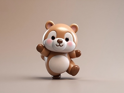 现代其他美陈 商业景观美陈小品 小熊美陈小品 小熊景观雕塑小品 可爱小熊玩偶 小熊小品