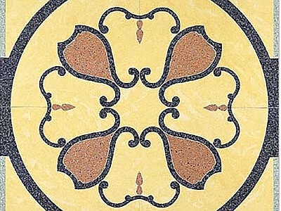现代法式其他瓷砖 地砖 艺术砖 哑光砖 瓷砖拼花