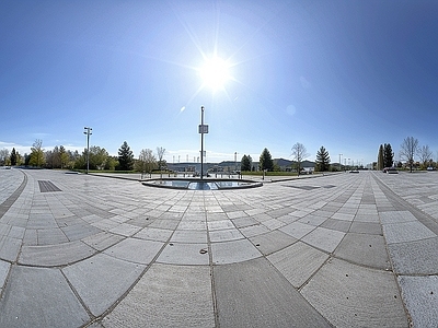 现代天空HDR 城市广场全最天空 蓝天白云HDR 城市外景HDR 社区公园广场