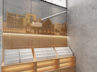 现代水果店 展柜