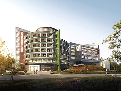 现代学校建筑 国际学校 教培中心 学校改造