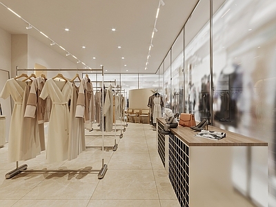现代服装店 现代 服装店 女装店