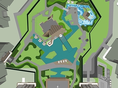 现代轻奢小区景观 龙湖天屿示范区 主入口门楼 前场 核心中庭景观 童梦童享