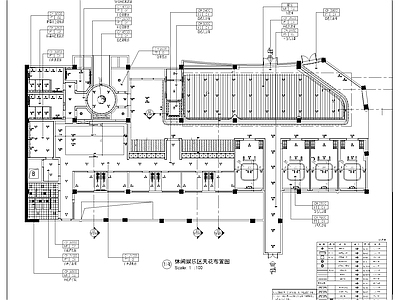 现代售楼处 售楼处室内设计 施工图