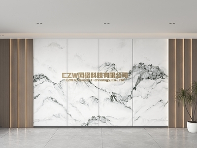 现代极简背景墙 网络公司背景墙 科技背景墙 接待背景墙 公司形象墙 前台背景墙
