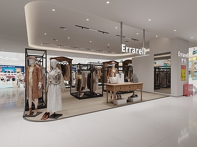 现代简约服装店 女装店