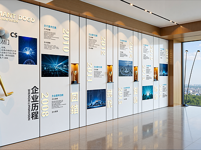 现代企业文化展厅 现代企业展厅
