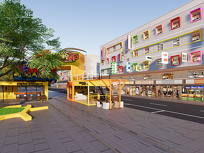 现代乡村民房 城市更新建筑改造
