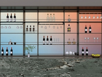 现代意式酒柜 玻璃酒柜 吊柜酒柜 常温酒柜 餐边柜酒柜 红酒柜