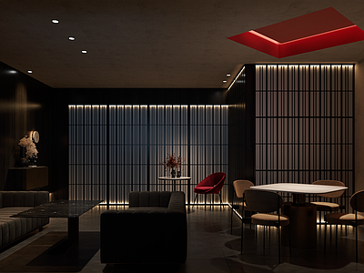 现代茶餐厅 现代包厢