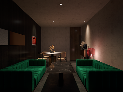 现代茶餐厅 包厢