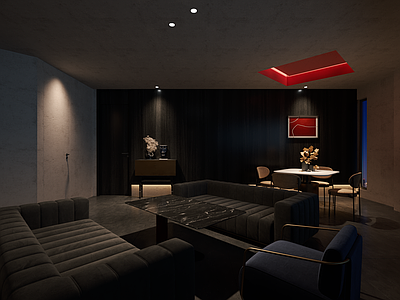 现代茶餐厅 包厢