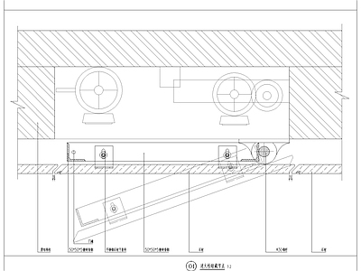 墙面节点 消火栓 暗藏消火栓 消防箱 施工图
