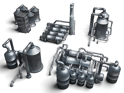 工业设备 石油炼化 炼油厂 化工厂 过滤器 工业管道