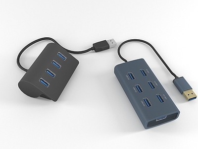 其他生活用品 USB 集线器端口 插排