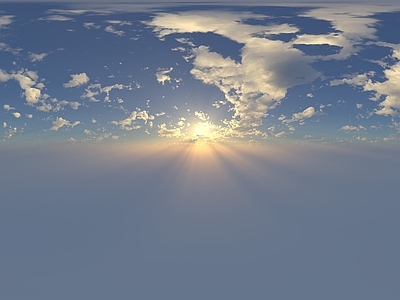 新中式天空HDR 全景天空HDR