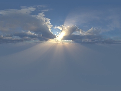 新中式天空HDR 全景天空HDR