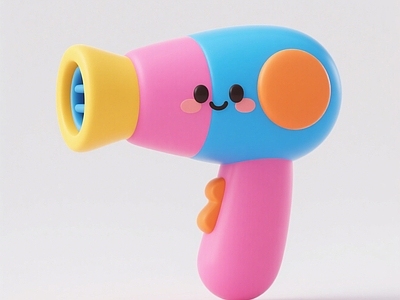 其他电器 现代复古吹风筒