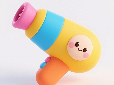 其他电器 现代复古吹风筒