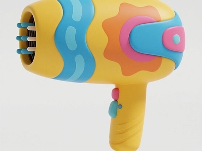 其他电器 现代复古吹风筒