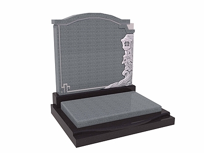 现代新中式其他景观小品 墓