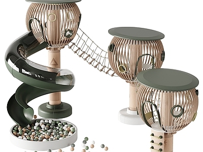 儿童器材 儿童器材 儿童玩乐空间 儿童滑滑梯