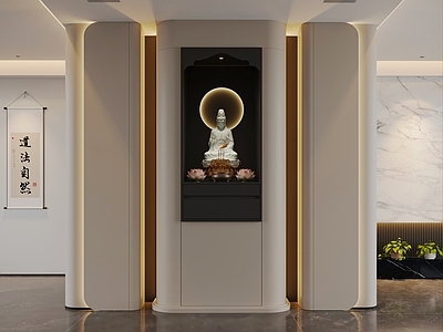 现代佛龛 佛龛柜 玄关柜 端景柜 观音佛龛