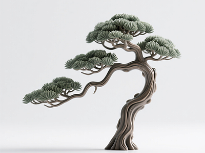 现代其他植物 雕塑小品 艺术装置 植物