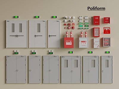 现代防火门 消防门 安全门 消防设备