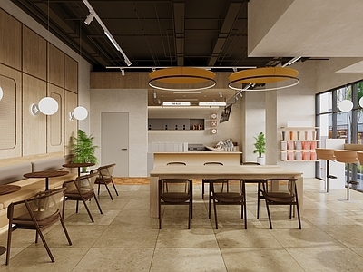 现代奶茶店 奶茶店