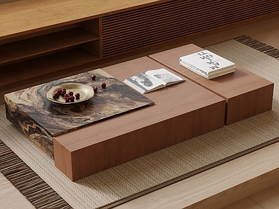 现代中古茶几 现代中古风茶几 实木茶几