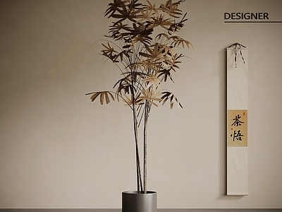 盆栽 新中式盆栽 绿植