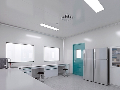 现代实验室 洁净室 洁净灯 洁净门 洁净窗 样品柜