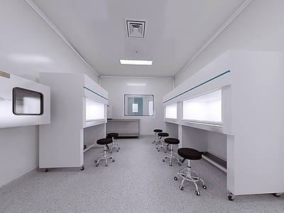 现代实验室 生物安全柜 传递窗 洁净窗 洁净门 不锈钢试验台