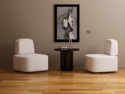 现代简约单人沙发 布艺沙发