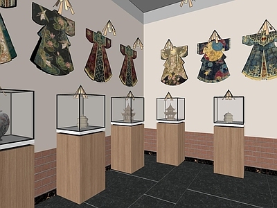 新中式博物馆 新中式名族布艺展