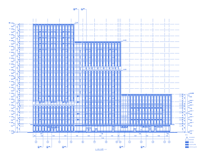 现代学校建筑 17层 实训楼 3层实验楼 施工图