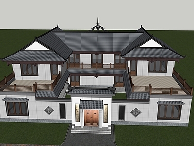 新中式四合院 四合院
